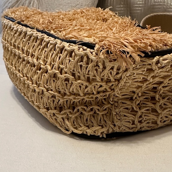 Jason Wu Woven Beige and Black Crossbody - Picture 4 of 8